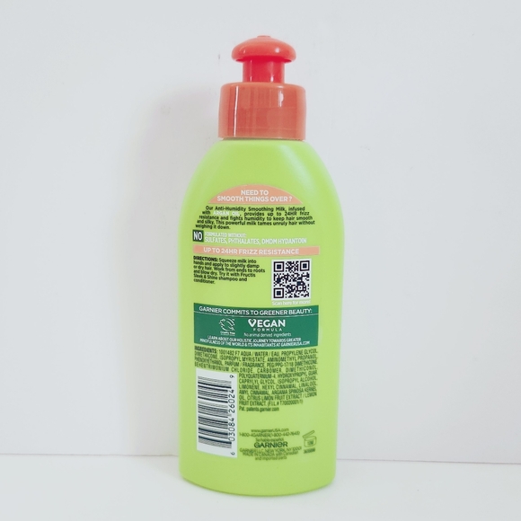 ⭐4/$15 Garnier Fructis Sleek & Shine Anti-Humidity Smoothing Milk - Picture 2 of 8